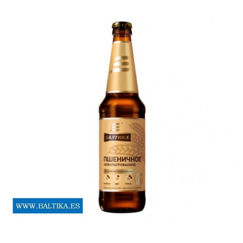 Пшеничное нефильтрованное пиво "Балтика", 5,0% алк, 0,45л